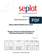 F-510-S04-0005 Design Criteria and Specification For Vibrating Equipment Foundation