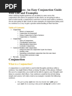 Conjunctions: An Easy Conjunction Guide With List and Examples