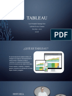 Tableau Herramienta de BI