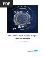 SAPAnalyticsCloud AnalyticsDesigner DeveloperHandbook