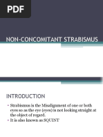 Non-Concomitant Strabismus 2