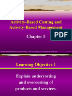 Activity-Based Costing and Activity-Based Management