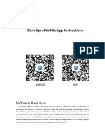 CamHipro Mobile App Instructions