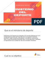 Ministerio Del Deporte