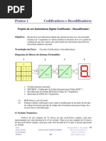 Pratica 1 - Codificadores e Decodificadores