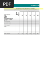 Estudio de Mercado en Excel