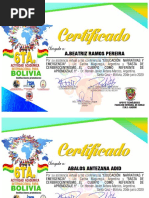 Participantes 6ta. Actividad Certificado 3858