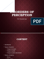 Disorders of Perception