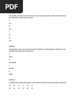 Advanced Math Sample Test (Algebra and Statistics)