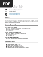 Updated Resume - Alcantara, Jennifer