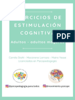 Ejercicios de Estimulacin Cognitiva