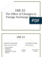 The Effect of Changes in Foreign Exchange Rates