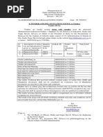 E-Tender (Online) Invitation Notice (E-Tender) Tender ID No