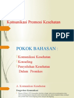 Presentation 1 - Komunikasi Kesehatan, Konseling, Penyuluhan