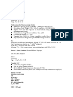 Profile of Patient:: Doctor's Order Problem: Elevated BP and Diplopia