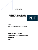 Buku Ajar Fisika Dasar 1