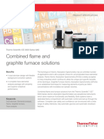 Combined Flame and Graphite Furnace Solutions: Product Specifications