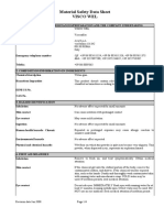 Material Safety Data Sheet Visco Wel