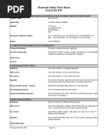 Material Safety Data Sheet Polivis PW