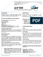 Technical Data Sheet - Freshgard 650 (Propiconazole - Pyrimethanil)