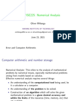 Numerical Analysis 1