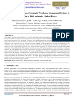 Development of RFID Based Automatic Warehouse Management System: A Case Study of ROK Industries Limited Kenya