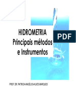 Hidrometria e Canais