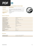 2x14 AWG 600V Overall Shielded Control Cable - 8BCP102109 - V - 1 - R - 20