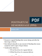 Postpartum Hemorrhage (PPH)