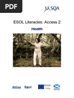 ESOL Literacies Access 2 - Health