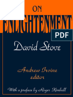 David Stove On Enlightenment