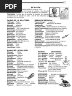 Ramas de La Biología 4