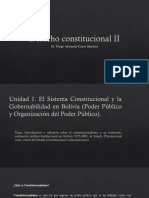 Derecho Constitucional II