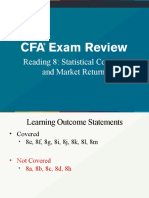 Reading 8: Statistical Concepts and Market Returns