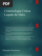 Criminología Critica