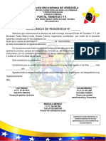 Carta Consejo Comunal 2