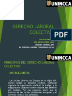 Derecho Laboral Colectivo 2 Diapositivas