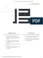 5 Actividad - Crucigrama