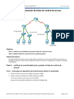 Listas de Control 1 Accesotelemática I - ACL Demonstration Instructions