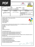 7º ANO 1º BIMESTRE p2