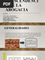 Trascendencia de La Abogacia