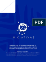 Ganadores Iniciativas 2020