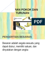 Besaran Pokok & Turunan