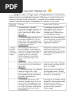 Worksheet Envi and Theo Concepts