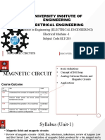 University Insitute of Engineering Electrical Engineering