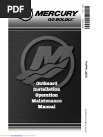 Outboard Installation Operation Maintenance Manual: Downloaded From Manuals Search Engine