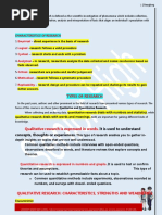 Types of Research: Characteristics of Research Empirical Logical Cyclical Analytical Critical Methodical Replicability