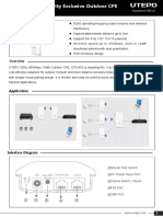 Datasheet Ver1.0: Master Dial Switch DC Power Input Port Digital Switch / Reset Poe Port Lan Port