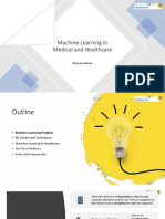 Machine Learning in Medical Health Care