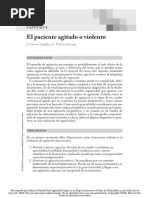 4 - El Paciente Agitado o Violento